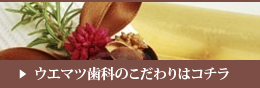 二子玉川の審美歯科・インプラントなら ウエマツ歯科医院 こだわり